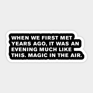 The Addams Family Quote Sticker